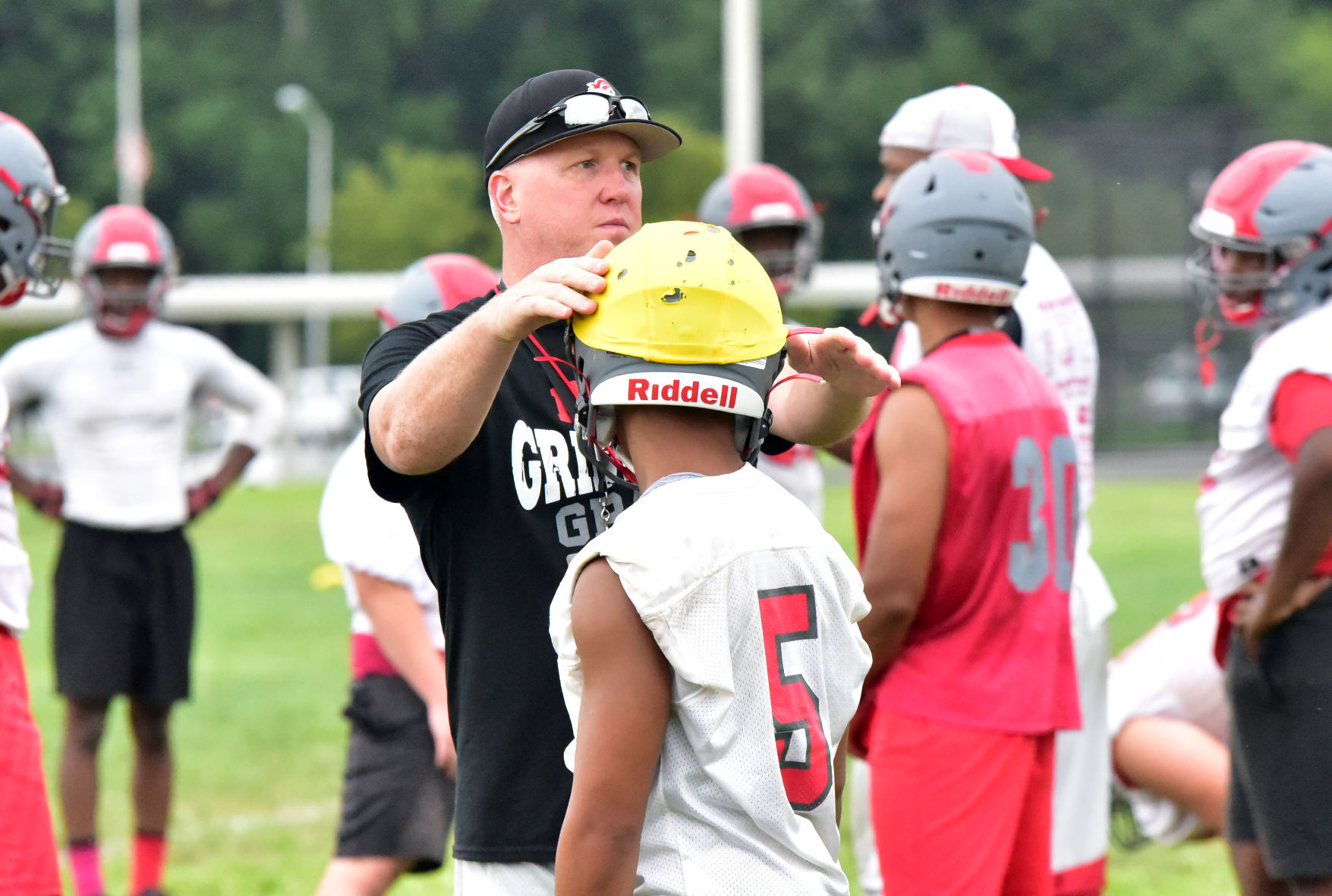 Vineland Football Practice